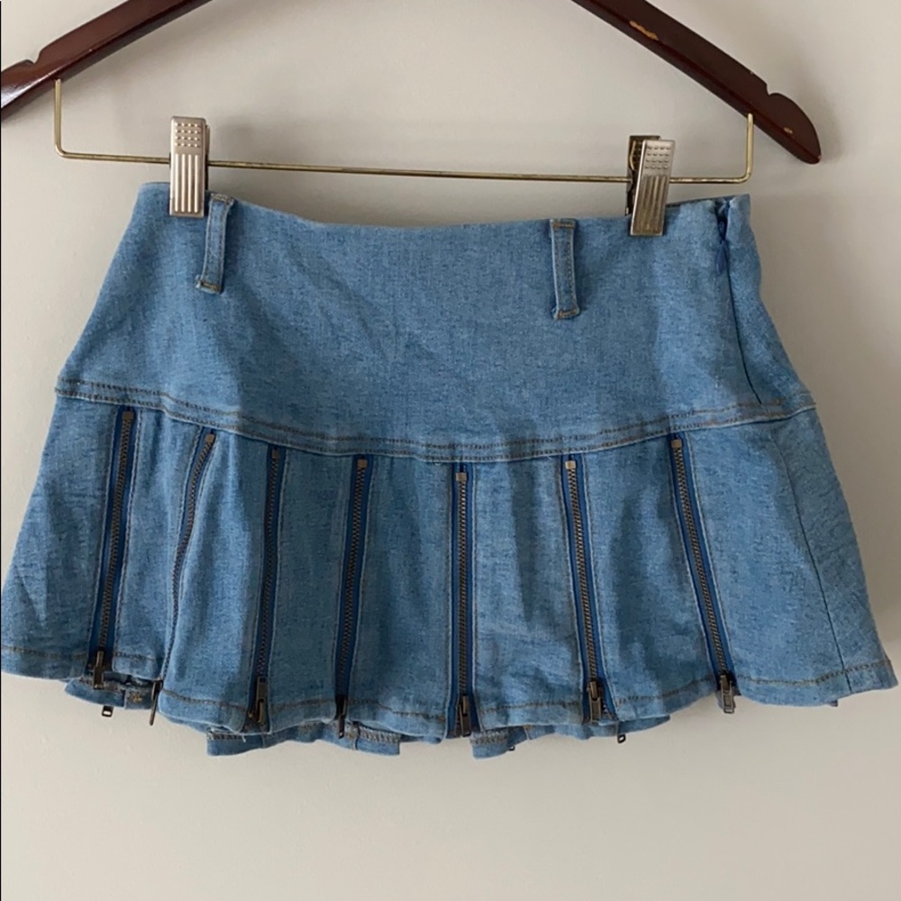 I. Am. Gia Claudia Denim Skirt